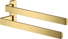 AXOR Universal Softsquare pyyhepidike kaksiosainen 409 mm kiillotettu kulta