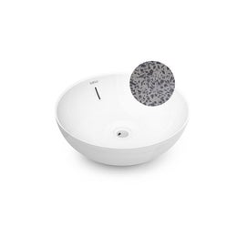 Lapetek Villareal posliini, Terrazzo harmaa musta 420x420x150 mm