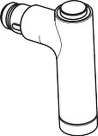 Hansgrohe Metris ulosvedett&auml;v&auml; keitti&ouml;hanan k&auml;sisuihku kromi 98492000