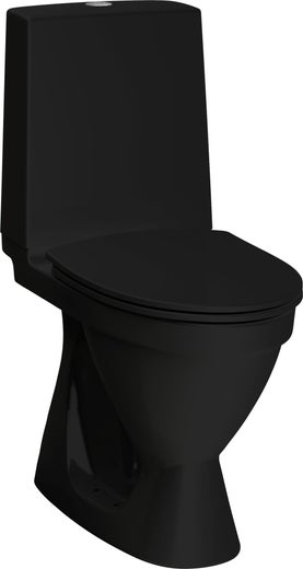 Laufen Rigo wc-istuin S-lukko mattamusta