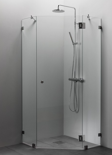 Vihtan ELEGANCE 14 Suihkukulma: sivupaneelit + suihkuovi