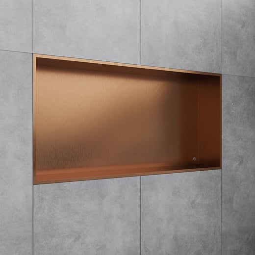 Euroshrink sein&auml;hylly upotettava rst 300x600x100 mm harjattu kupari